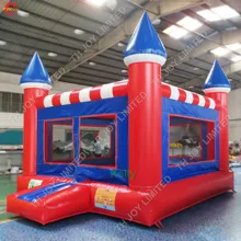4x4 м дизайн красивый надувной дом для детей, коммерческий надувной воздушный джемпер для детей