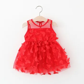 

Baby Girl's Vest Dress Baby's Sleeveless Dress Summer 2020