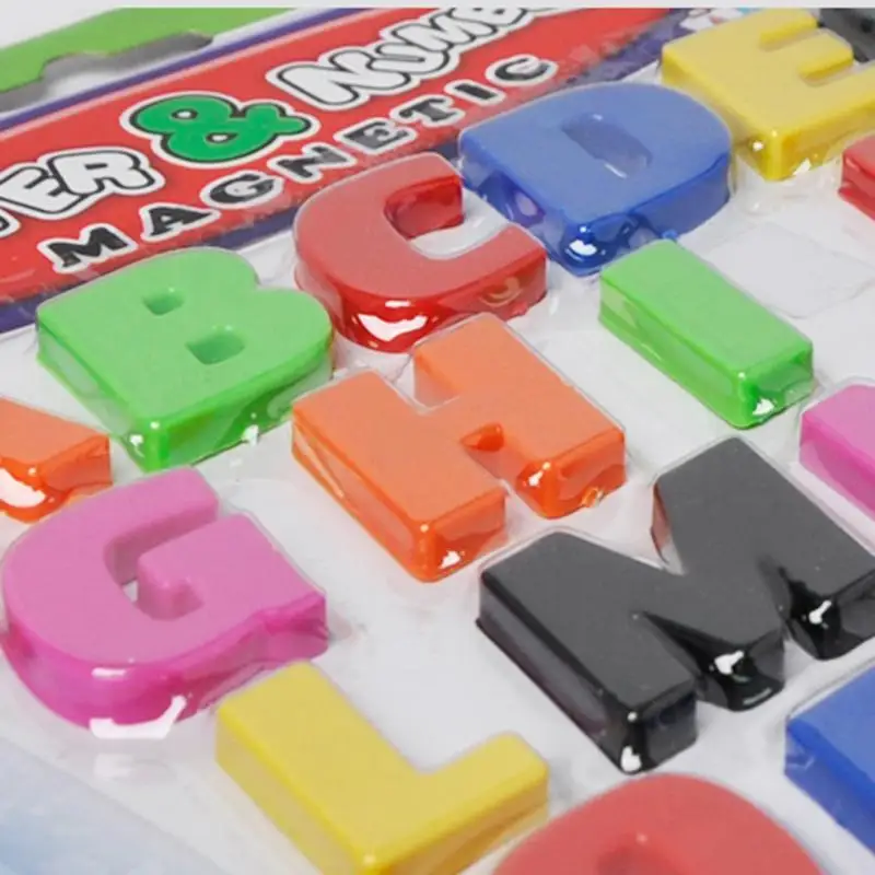 Красочные ABC магниты на холодильник алфавит раннего обучения образовательные TOYS-26pcs