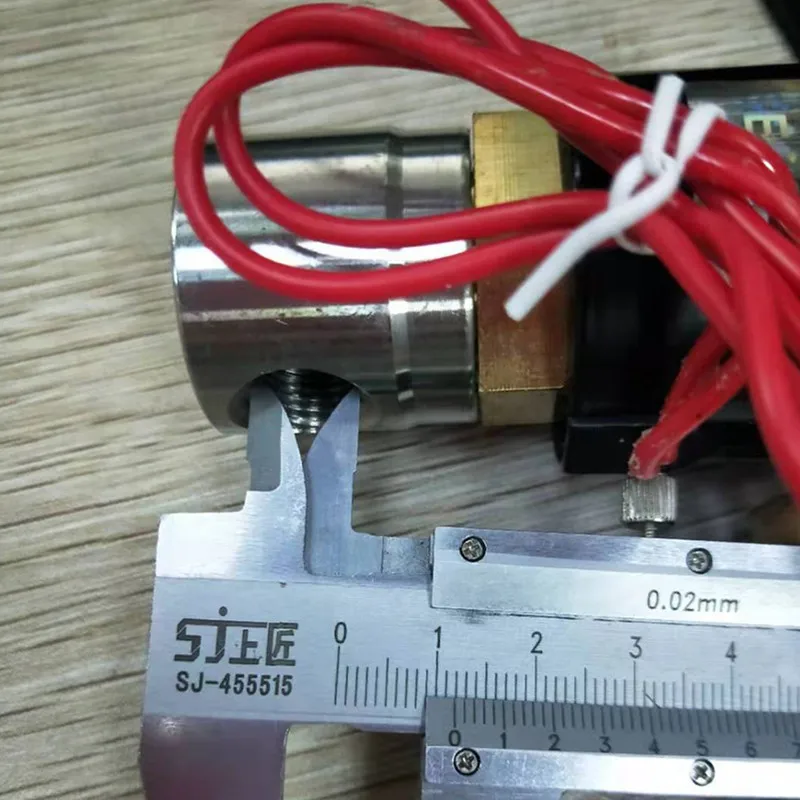 Электромагнитный клапан NBR из нержавеющей стали 2 в 1/4 дюйма 2W025 08BK DC12V DC24V или