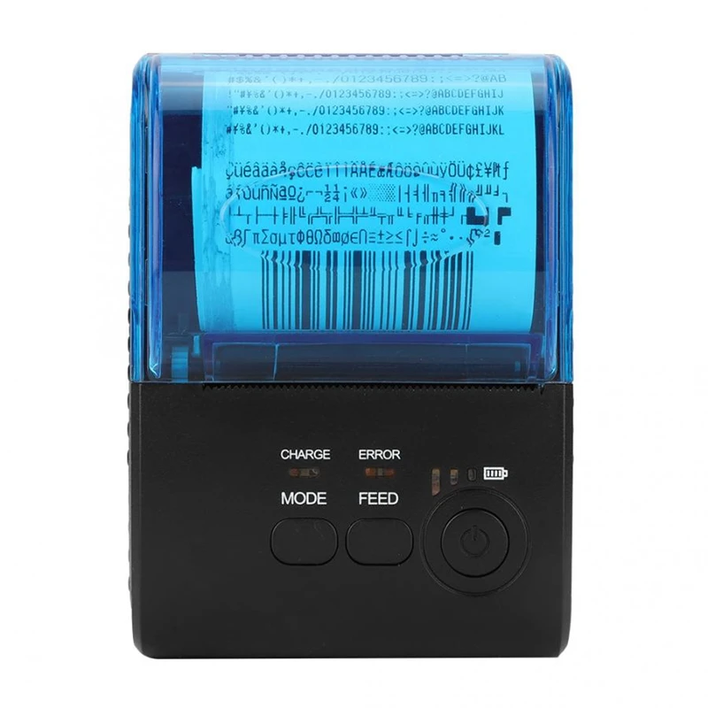 

USB Serial 5805DD Bluetooth Thermal Printer for Android System with Battery 110-240V Thermal Printer EU Plug