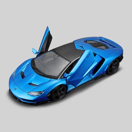 Синий Модель автомобиля Lamborghin из 1:18 сплава, оригинальная модель спортивного автомобиля, коллекция моделей, коллекция литых под давлением, оригинальная коробка, подарки для автомобиля - Цвет: Синий