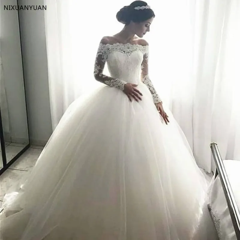 

Sexy Women Simple Vintage Vestido De Casamento Wedding Gowns Wedding Dress 2019
