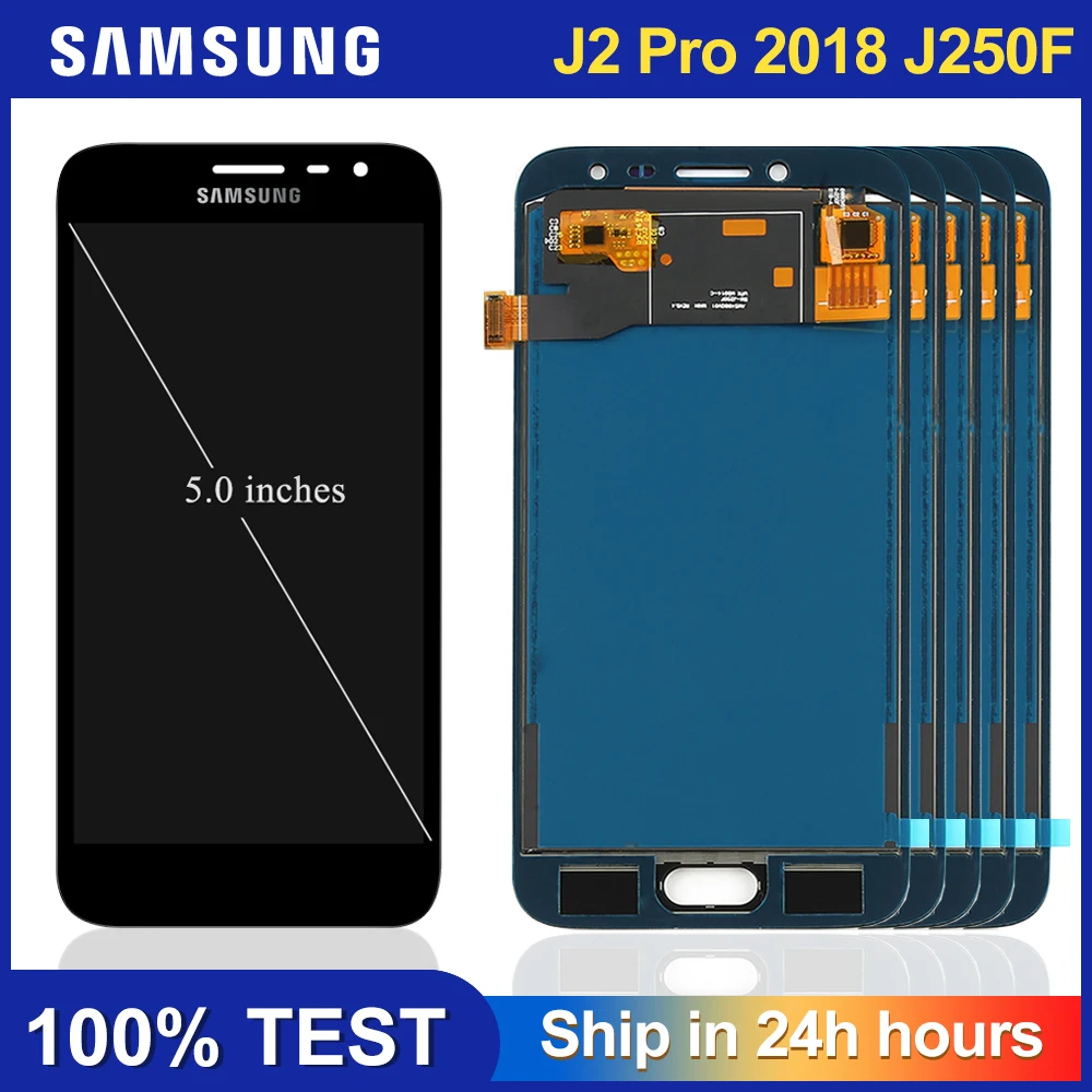 5 шт./лот для Samsung J250 J2 2018 Настройка ЖК дисплея сенсорный экран дигитайзер Pro J250F