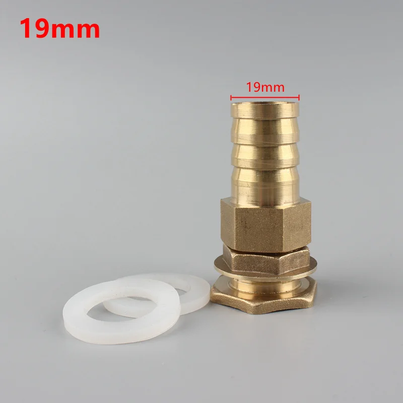 Water Tank Hose Connector Aquarium Accessories Brass G1/2'' Thread To 6/8/10/12/14/16/19Mm Water Tower Joint  Adapter Sanner