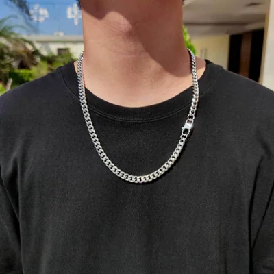 New Titanium Steel Necklace Hip Hop 
