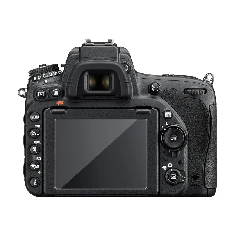Camera Display Protector 9H camera Tempered Glass LCD Screen Protector 2 PCS For Nikon B500 D500 D600 D610 D750 D800 D810 D850 D90 D3000 D3100 D3200