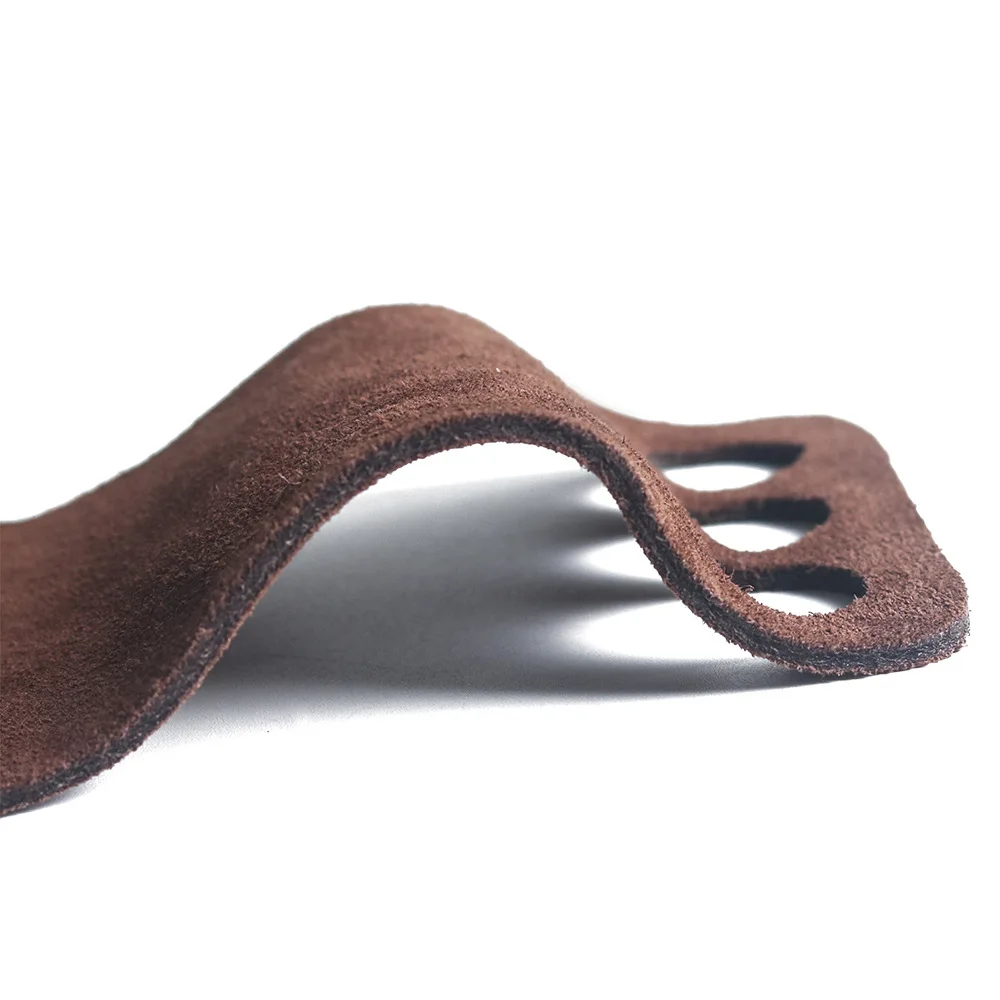 Leather Palm Gymnastic Grips Gloves Crossfit Weight Lifting Pull Up Bar Workout Bodybuilding Palm P
