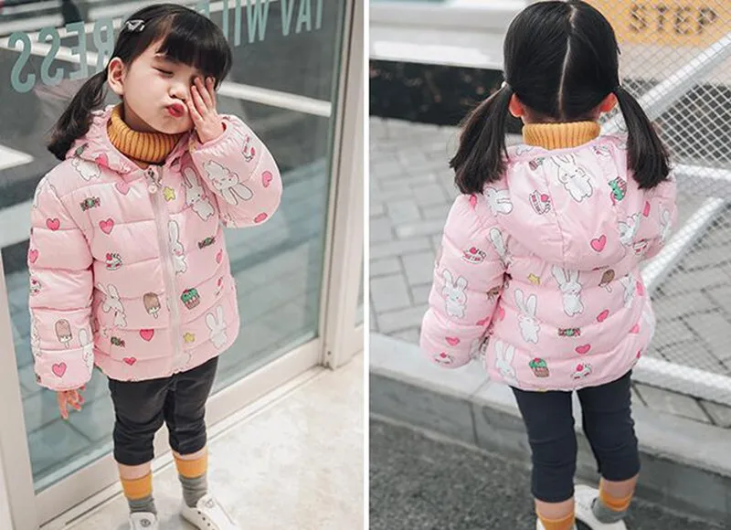 COOTELILI Winter Jacket For Girls Baby Boys Girls Coat Warm Winter Jacket Kids Padded Cotton Coat Children Winter Clothes (16)
