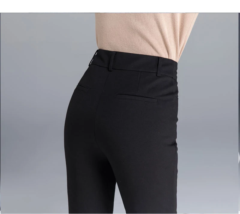 Зимние черные сапоги Для досуга штаны женские свободные прямо, канистра удлинённый подол дутые штаны