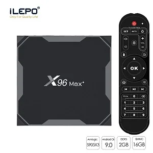ТВ-приставка X96 MAX Plus Android 2 4 ГБ 16 четырехъядерный Amlogic S905X3 8K видеоплеер Wi-Fi /5G