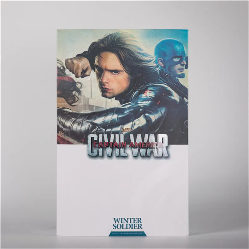 Чэн Юань Аниме Мстители Америка Капитан 3 Civil War Зимний Солдат 1/6 мобильный Гараж Комплект Модель