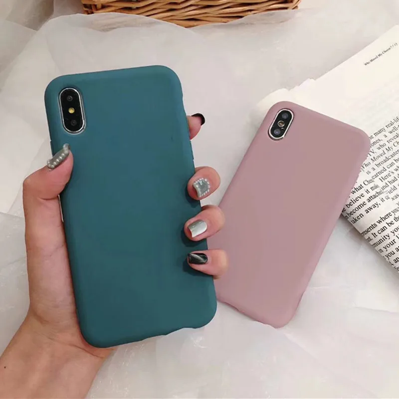 Однотонные силиконовые чехлы для Huawei P20 P30 P10 Lite мягкий чехол-накладка из ТПУ Mate 9 10