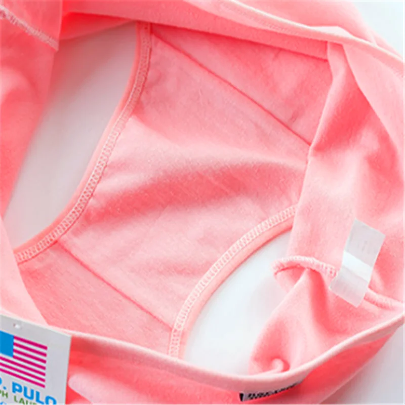 Women's underwear, women's cotton student's best-selling pure color candy hip lifting and ventilating briefs A001