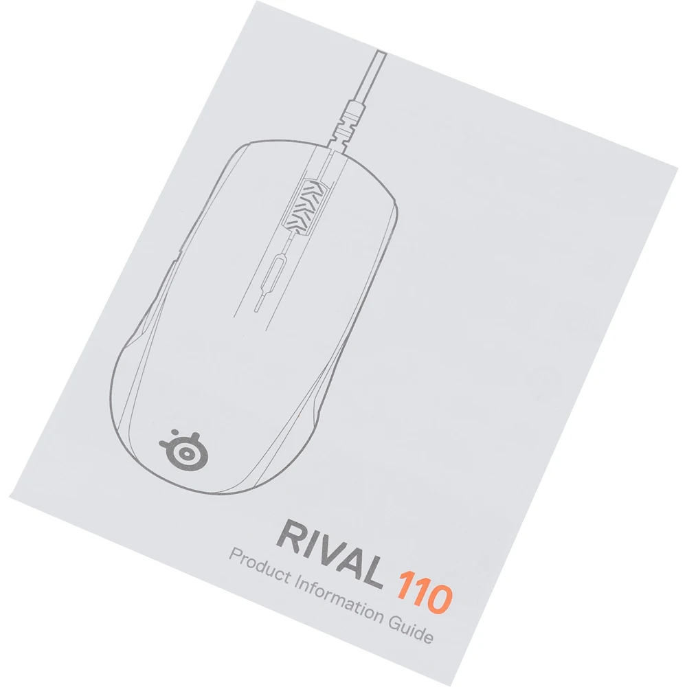 Мышь Steelseries Rival 110 черный оптическая(7200dpi) USB(6but