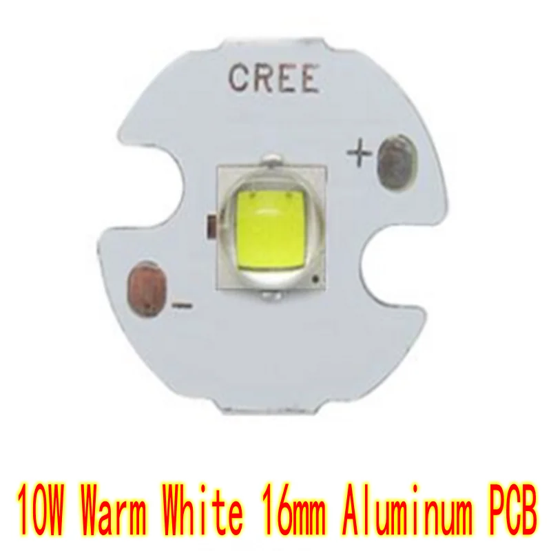 Cree XML 강력한 LED 손전등 램프 비즈, 백색 조명, 10W, CREE L2 L2U2 5050 램프 비즈 교체
