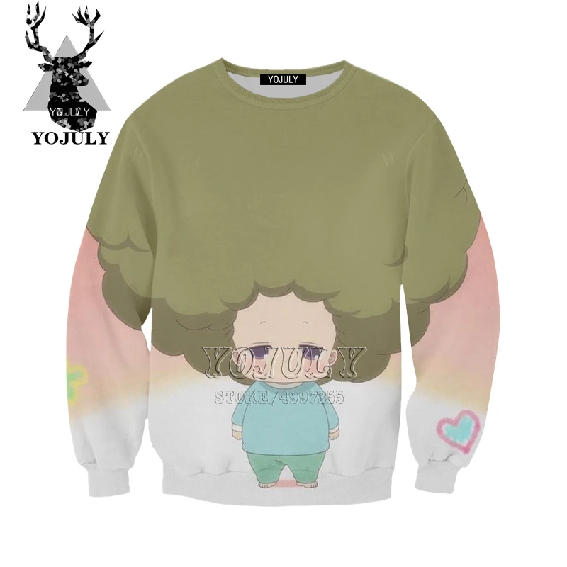 YOJULY/Новая Детская толстовка с 3D-принтом для папы, Gakuen dad детская одежда для мальчиков и девочек, подростков, братьев топы с длинными рукавами, modis SW99