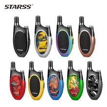 Pod Vape Kit Starss Romeo электронная сигарета 1200 мАч батарея с 2 мл Ом/Ом сетчатая катушка картридж Топ заполнения Pod испаритель комплект