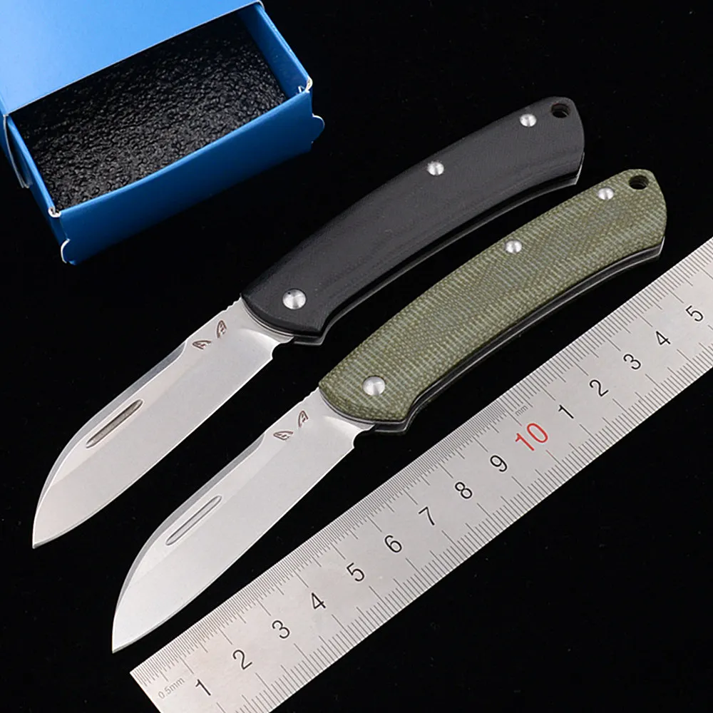

JUFULE New 319 micarta / G10 handle Mark s30v blade camping hunt Outdoor pocket fruit EDC tool Utility Gentleman folding knife