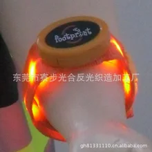 Уличная Повседневная Светодиодная лента светящийся браслет Cheer хип-хоп светодиодный светящийся нарукавник