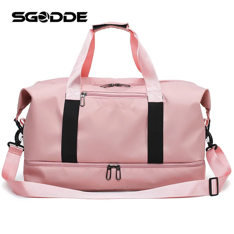 Водонепроницаемая спортивная сумка для спортзала обуви дорожная вещевая сухой и