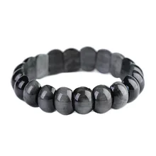 JoursNeige кошачий глаз Серый орлиный глаз натуральный камень браслеты линия для рук для женщин мужчин модные браслеты амулеты ювелирные изделия