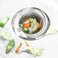 

Stainless Steel Kitchen Drains Leftovers Filter Basket Hidden Cover Kitchen Sink Strainers Bathroom Cuisine Home Improvement YQ