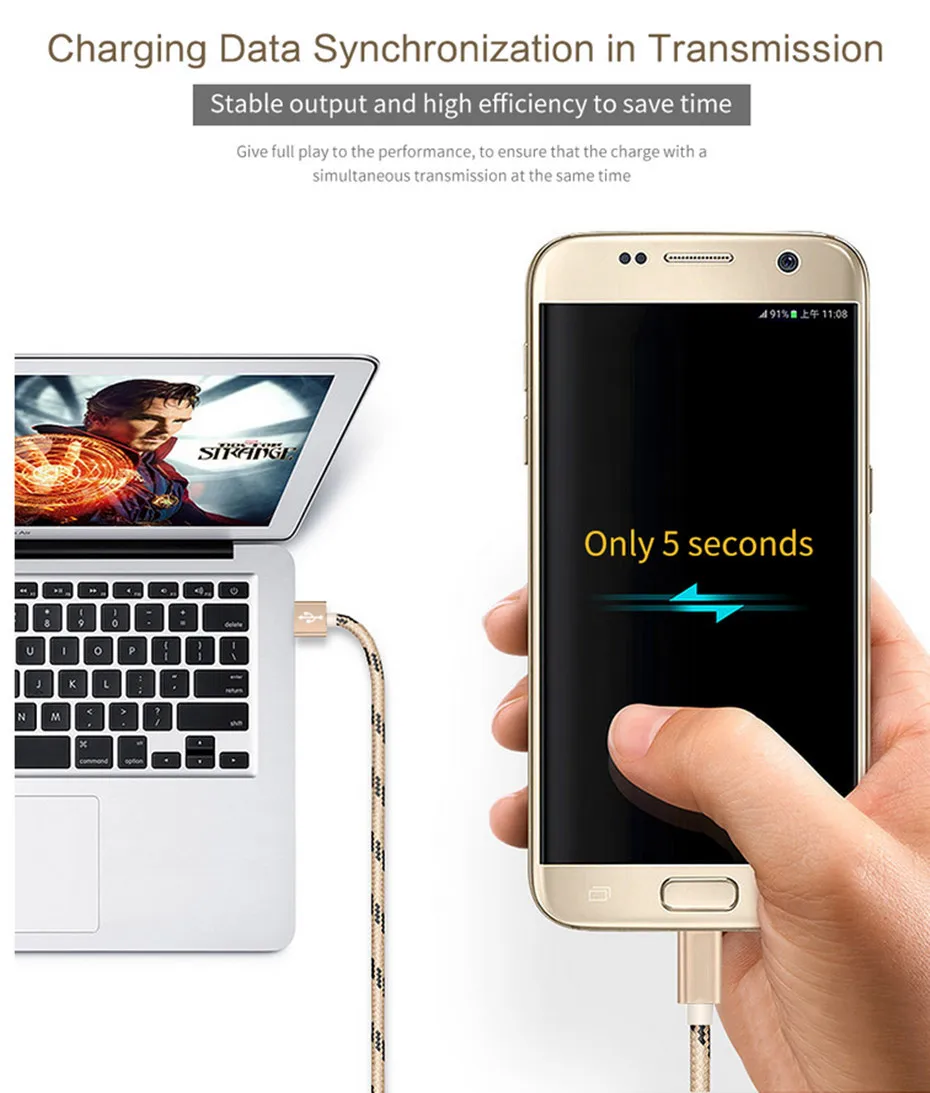 Хорошее 3а микро быстрое зарядное устройство кабель для samsung sony Xiaomi Android USB микро кабель передачи данных для быстрой зарядки A3 A5 A7 J5 J7 зарядное устройство Шнур