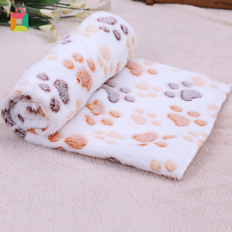 Manta para la cama de lana suave y cálida, cojín para perro, cachorro, Animal, Beige, tamaño perfecto para usar, cómoda y cálida