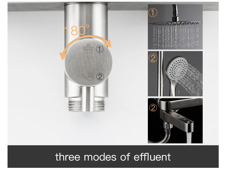GAPPO смесители для душа из нержавеющей стали для ванной комнаты, смеситель для душа, смеситель для ванной комнаты с дождевой насадкой, смеситель для раковины, torneira