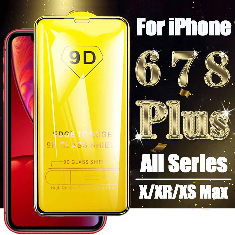 Бронированное стекло Защитная пленка для iPhone 6 S XS Max 7 8 Plus XR 6 S экранная защита 10xs 10 X R закаленное стекло защитный лист SX RX