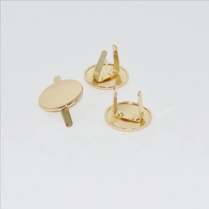 

(100 Pcs/lot) Bag Handbag Zinc Alloy Decorative Taro Round Glossy Sign Hardware Accessories