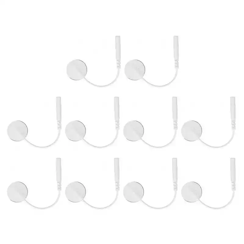 Electrode Pads Gel Self Adhesive Electrode Patch for Frequency Pulse Physiotherapy Machine Tens Massager 10pcs