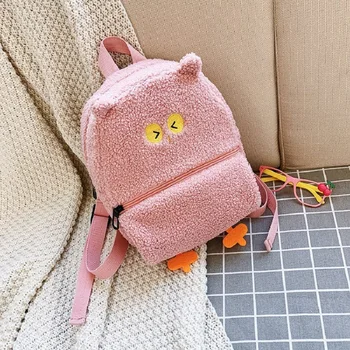 

New Warm baby cartoon student schoolbag backpack cute fashion backpack girl travel backpack children schoolbag children gift