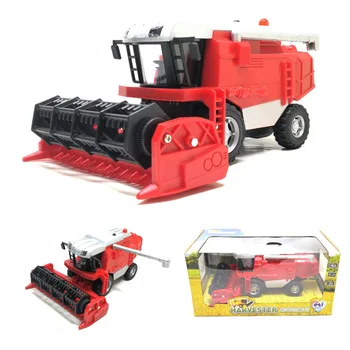 

Harvester Weeder Alloy Inertia Power Simulation Farm Sound and Light Toy Car Model Children's Pull Back Toy
