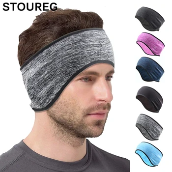 Windproof Headband Sports Fleece Warm Yoga Hair Band Sports Gym Sweatband Running Headband Ear Protection