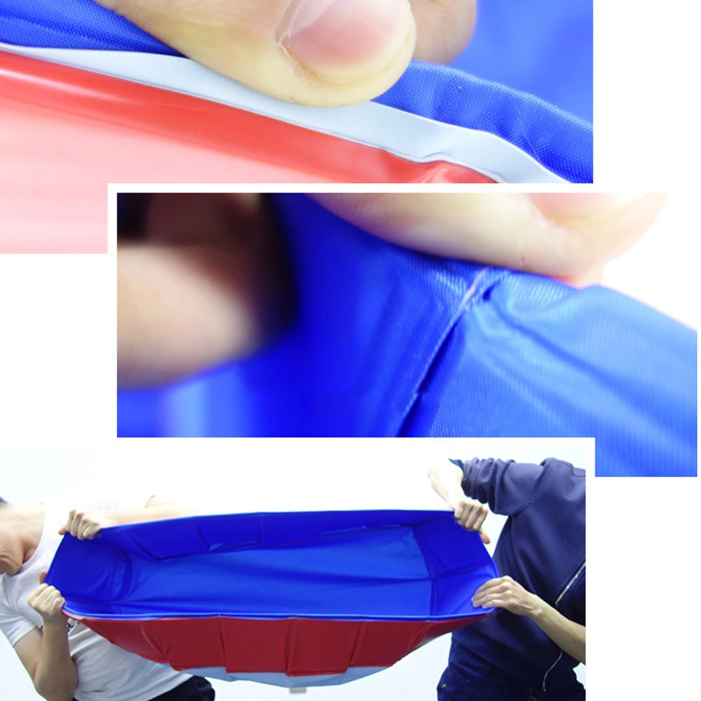 Foldable Portable Pet Cat Dog Pool Pet Bath Tub Swimming Tub Bathing Pool Durable PVC Composite 4