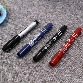 

he zhuang bi Black and White with Pattern Marker Pen for Notes Office Culture and Writing Tool Marking Pen