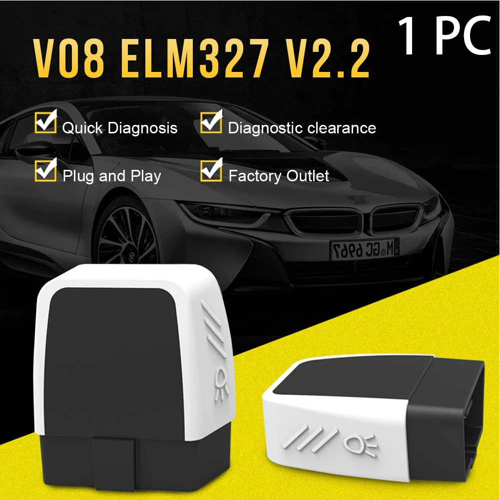 Инструмент сканирования Bluetooth 4,0 для ремонта чтения данных V2.2 ELM327 универсальный аксессуар автомобильный диагностический тестер для тестирования кода