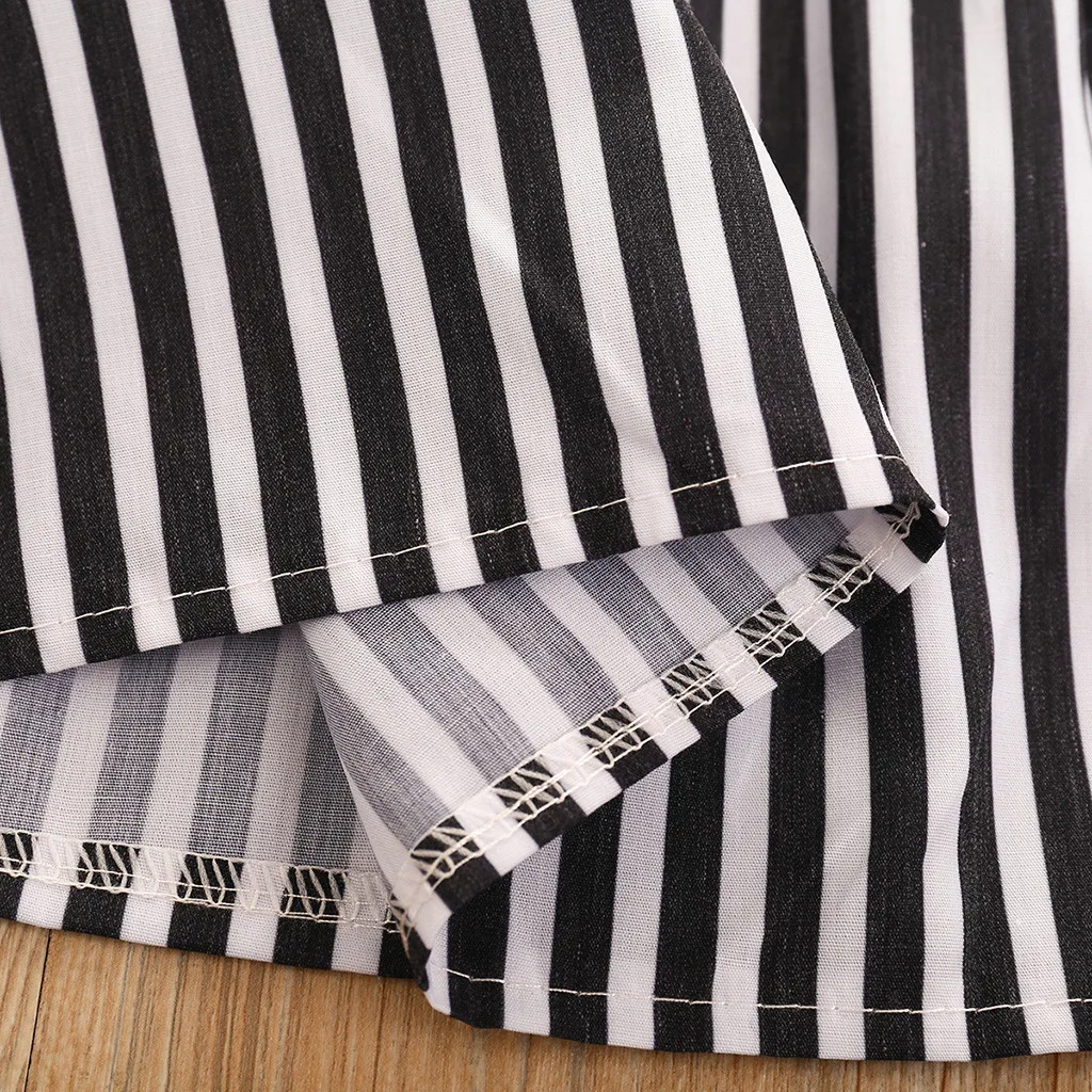 Детская одежда комплект одежды для маленьких девочек хлопковый однотонный из