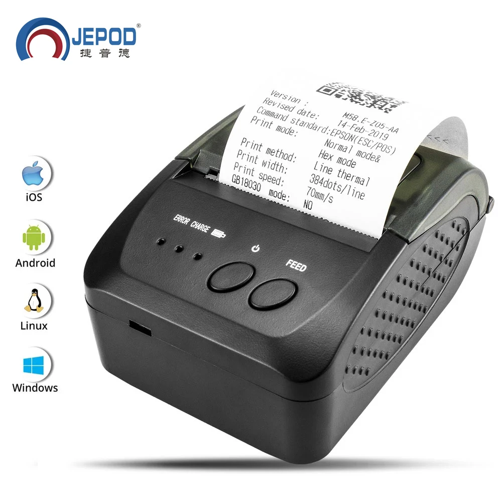 58mm 5809 Bluetooth Thermal Receipt 