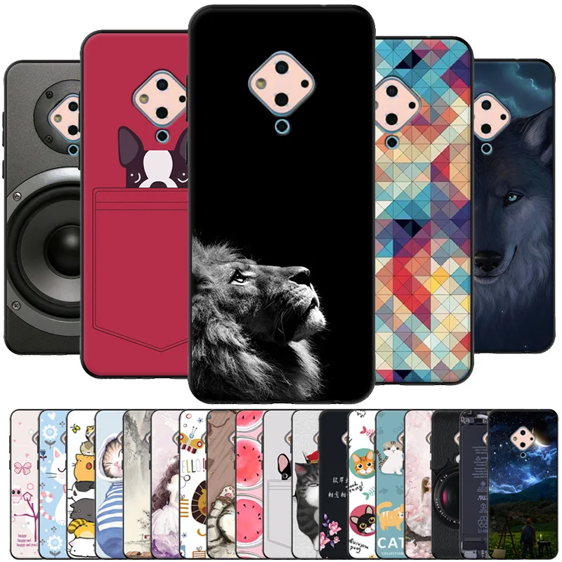 For Vivo S1 Pro Case Soft Tpu Silicone Fashion Cover For Vivo S1