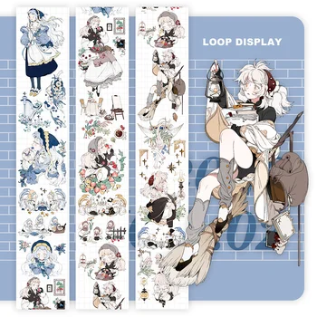 

6.5cm*100cm Minor Girl Washi Tape Sample Ancient Cute Style