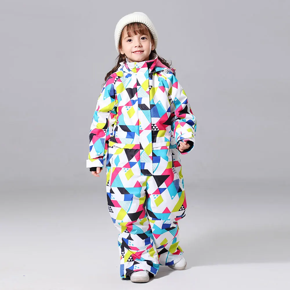 30 температурный лыжный костюм для девочек, зимняя детская ветрозащитная Водонепроницаемая супер теплая лыжная куртка, одежда для сноубординга