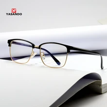 YASANDO компьютерные очки, анти-синий светильник, блокирующий фильтр, уменьшает цифровое напряжение глаз, прозрачные обычные игровые очки TR90