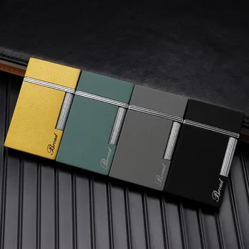 

Loudly Grinding Wheel Lighter Butane Flame Mini Metal Gas Lighters 1300C Jet Gadgets for Men Smoking Accessories