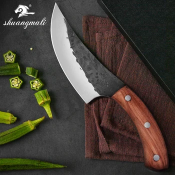 

Utility Kitchen Deboning Knife High Carbon Stainless Steel Cleaver Boning Knives Home Slicing Chicken Boning Knives With Cover