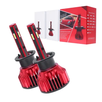 

Hi-Lo Beam Headlights 9-36V Replacement Parts Lamp Bulbs 2pcs Red Car H1