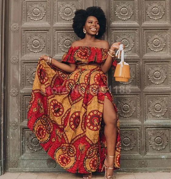 Африканские платья для женщин Dashiki Bazin Ankera, длинные халаты, женская одежда в африканском стиле, летние вечерние платья с открытыми плечами, сексуальная юбка на бретельках