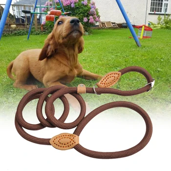 

Training Pet Accessories Running Durable Portable Harness Lead Adjustable Nylon Dog Leash Anti Slip Rope Walking With Buckle